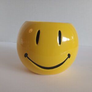 Vintage Napco smiley face planter